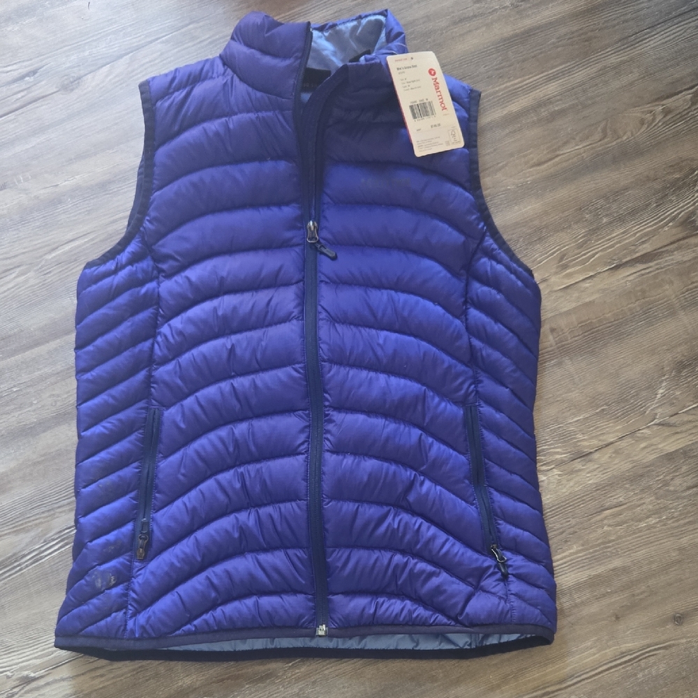 Marmot Royal Blue Puffer Vest